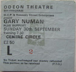 Birmingham Ticket